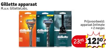 Aanbieding: Gillette apparaat