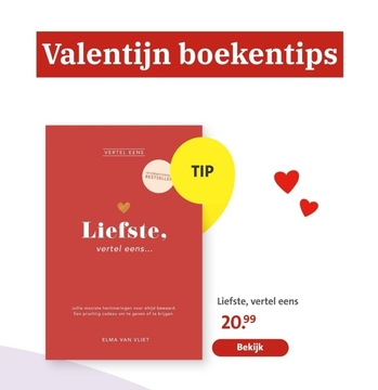 Aanbieding: Liefste, vertel eens