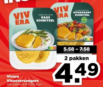 Aanbieding: Vivera vleesvervangers