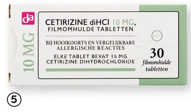 Aanbieding: DA Cetirizine 10 mg 