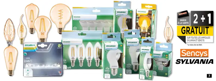 Offre: Ampoules