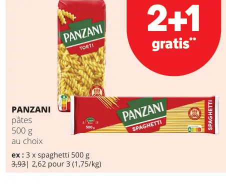 Offre: Pâtes