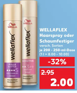 Aanbieding: Haarspray oder Schaumfestiger