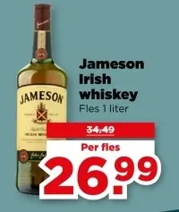 Aanbieding: Jameson Irish whiskey