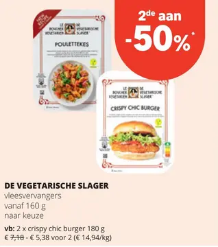 Aanbieding: De vegetarische slager