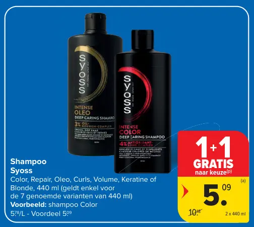 Promotie: Shampoo