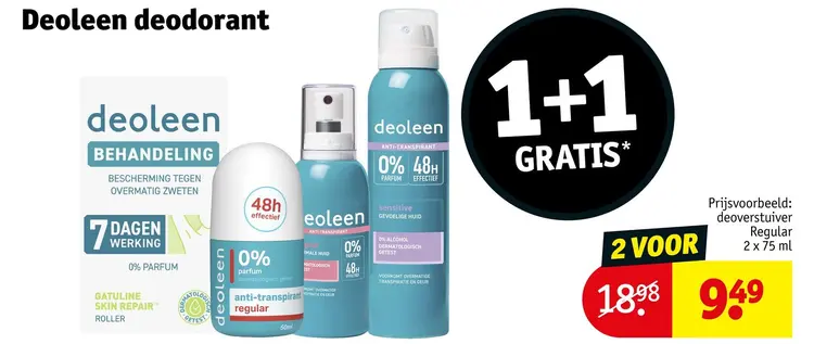 Aanbieding: Deodorant
