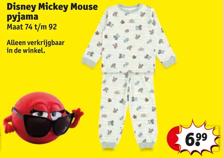 Aanbieding: Mickey Mouse pyjama