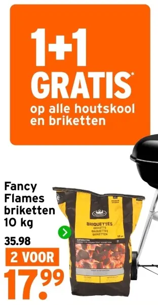 Aanbieding: Fancy Flames briketten 10 kg