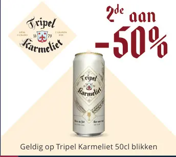 Promotie: Tripel Karmeliet