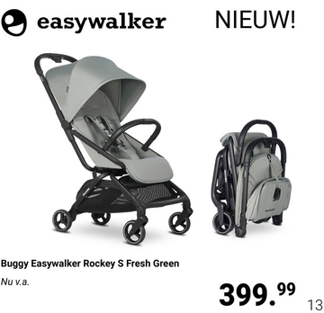 Aanbieding: Buggy Easywalker Rockey S Fresh Green