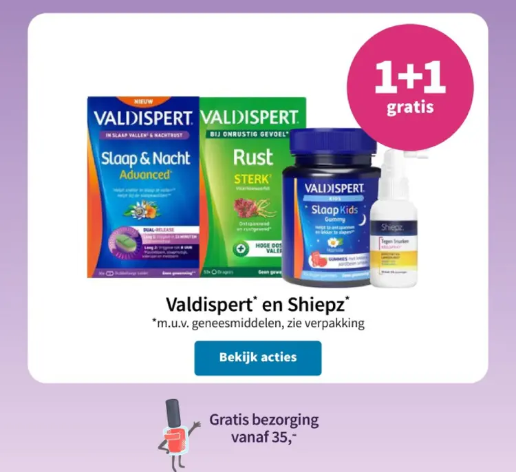 Aanbieding: Valdispert en Shiepz