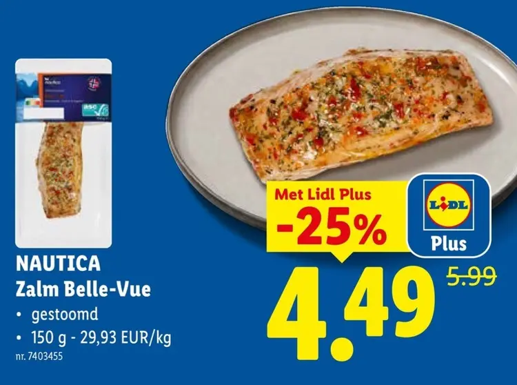 Promotie: Zalm Belle-Vue