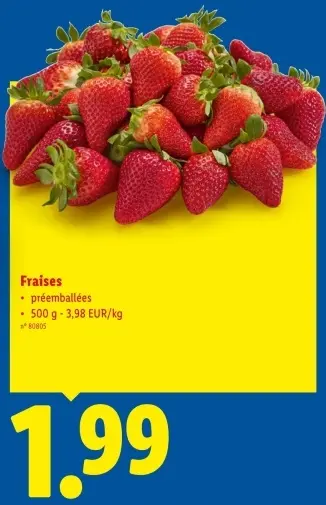Offre: Fraises