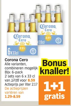 Aanbieding: Corona Cero