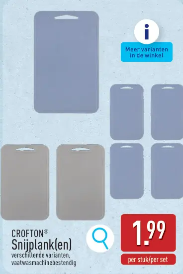 Promotie: Snijplank(en)