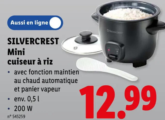 Offre: Mini cuiseur à riz