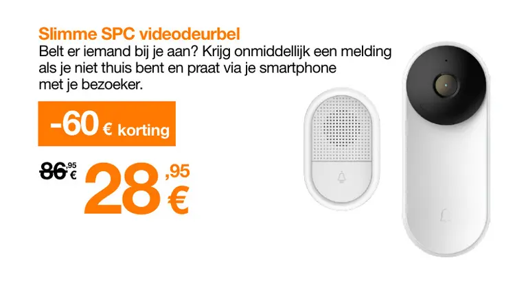 Promotie: SPC videodeurbel