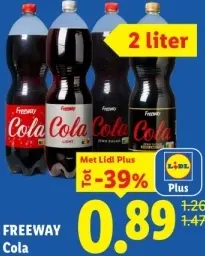 Aanbieding: FREEWAY Cola