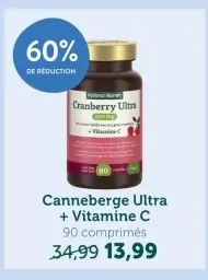 Offre: Canneberge Ultra + Vitamine C