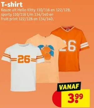Aanbieding: T-shirt