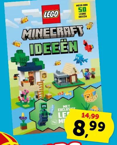 Promotie: LEGO Minecraft Ideeën