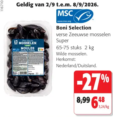 Promotie: Zeeuwse mosselen