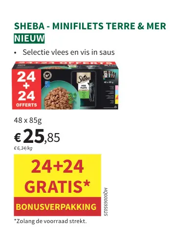 Promotie: Minifilets terre & mer