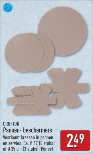 Aanbieding: Pannen- beschermers