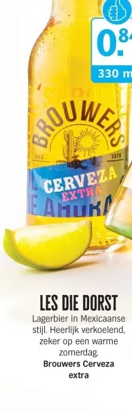 Aanbieding: Lagerbier in Mexicaanse stijl