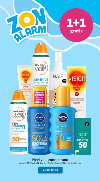 Aanbieding: Zonnebrand