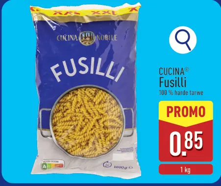 Promotie: Fusilli