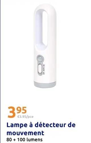 Offre: Lampe à détecteur de mouvement