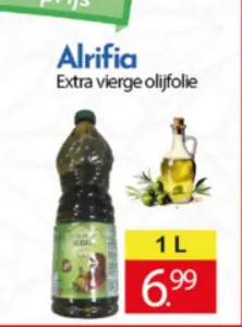 Aanbieding: Alrifia Extra vierge olijfolie
