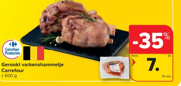Promotie: Gerookt varkenshammetje