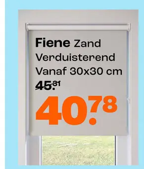Promotie: Fiene Zand