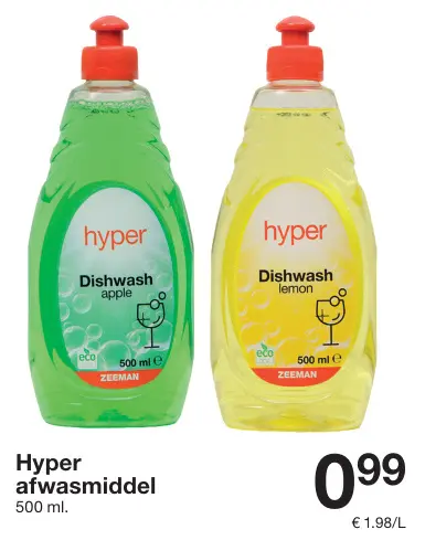 Aanbieding: Hyper afwasmiddel