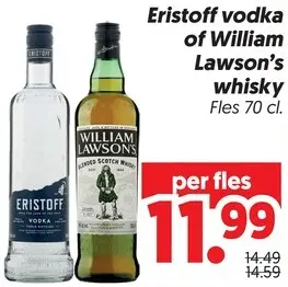 Aanbieding: Vodka of whisky