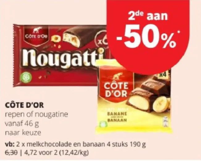 Promotie: Repen of nougatine
