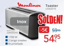 Aanbieding: Moulinex Toaster
