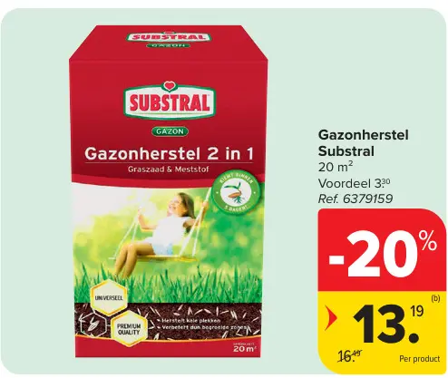 Promotie: Gazonherstel 2 in 1