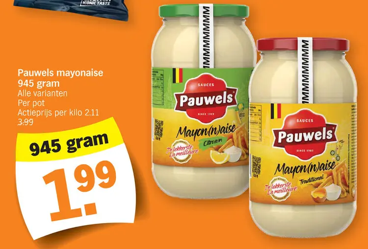Promotie: mayonaise