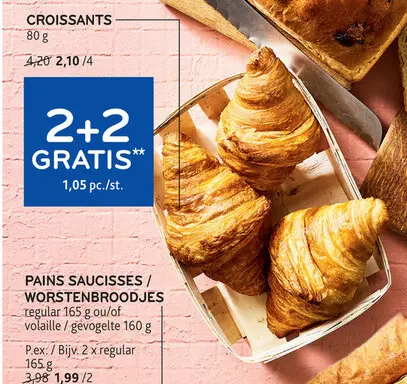 Offre: Croissants