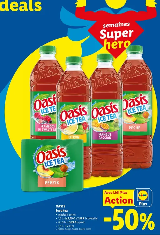 Offre: Iced tea