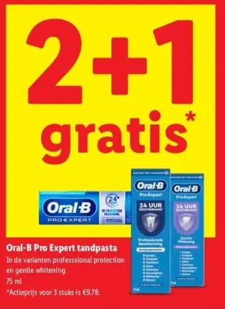 Aanbieding: Pro Expert tandpasta