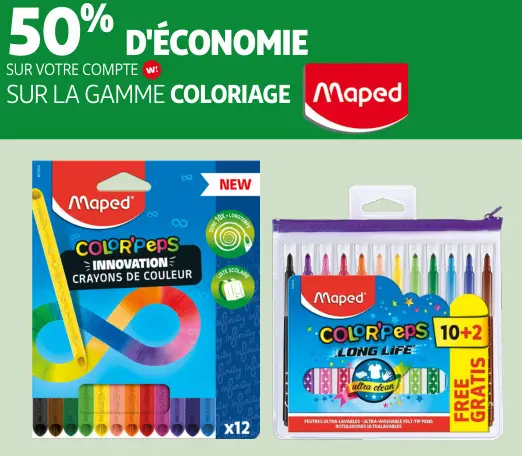 Offre: Color'peps innovation crayons de couleur