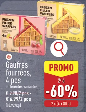 Offre: Gaufres fourrées
