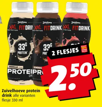 Aanbieding: Zuivelhoeve protein drink
