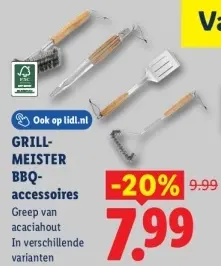 Aanbieding: Grillmeister BBQ-accessoires
