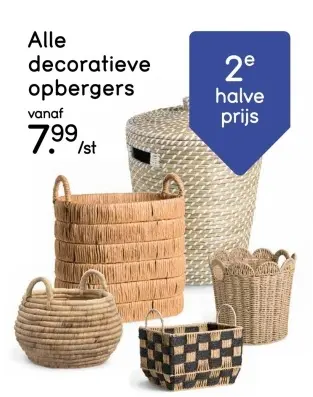 Aanbieding: Alle decoratieve opbergers